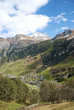 vals village in switzerland alps