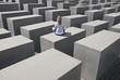 Holocaust Memorial, Berlin, Germany.