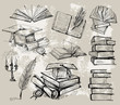Books stack