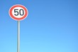 Verkehrsschild ''50''