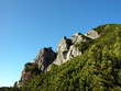 Berggipfel des Fahrenberg am Walchensee in Oberbayern