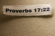 Proverbs 17:22