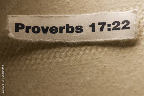 Photo: Proverbs 17:22 Proverbs 17:22