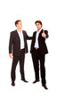 Portrait of business men working together Portrait of business men working together