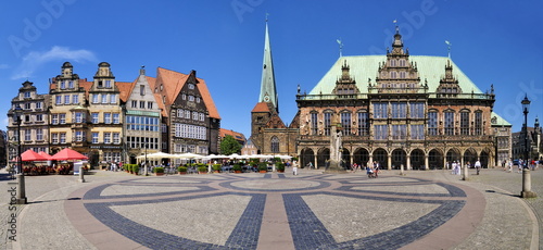 Foto: Rathausplatz Bremen Rathausplatz Bremen