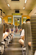 People travelling with traint in china