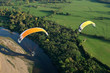 Paramoteur au dessus de la Loire Paramoteur au dessus de la Loire