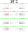 Kalender 2012