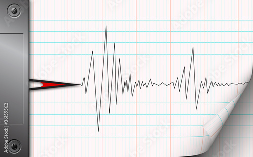 Illustration: seismometer seismometer