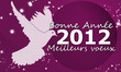 Happy New Year 2012 - Symbole paix Happy New Year 2012 - Symbole paix