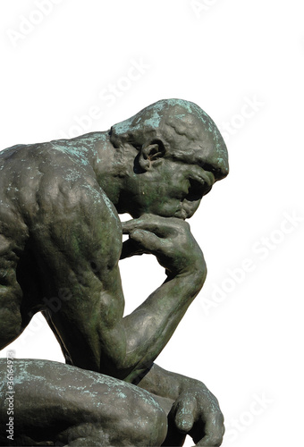Photo: Le penseur de Rodin Le penseur de Rodin