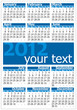 calendar 2012