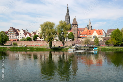 Foto: Stadtpanorama von Ulm Stadtpanorama von Ulm
