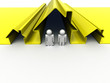 house and couple