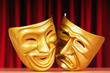 Masks with the theatre concept