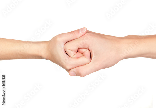 Photo: Connected hands Connected hands