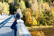 Teen girl on the bridge Teen girl on the bridge