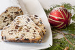 Foto: Weihnachtsstollen mit Rosinen Weihnachtsstollen mit Rosinen