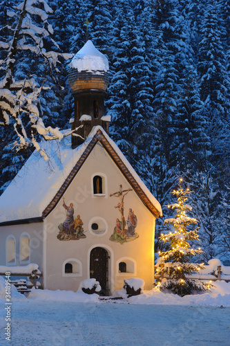 Foto: Weihnachten Kapelle Kirche Weihnachten Kapelle Kirche
