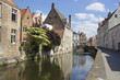 Canal in Bruges, Belgium