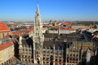 Rathaus München von oben Rathaus München von oben