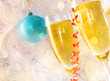 New Year composition