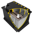 car battery (assembly drawing)