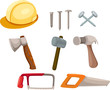 Set of tools construction