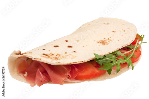 Photo: Piadina Romagnola Piadina Romagnola
