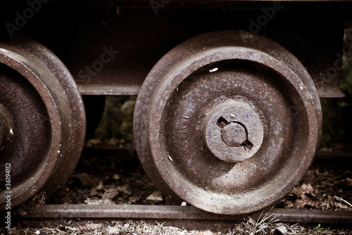 Photo: iron wheels iron wheels