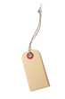 Photo: blank tag tied with string blank tag tied with string