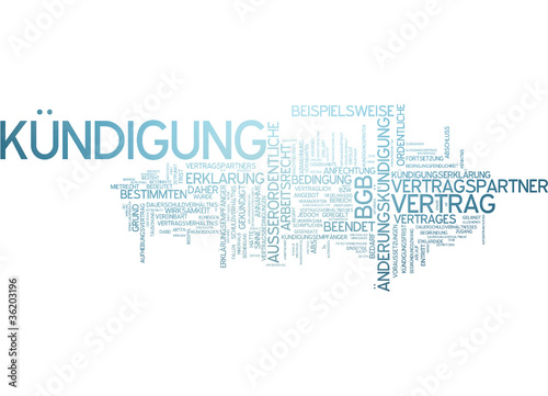 Illustration: Kündigung Kündigung