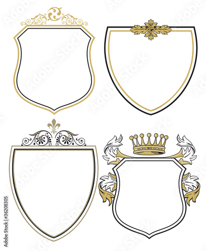 Vector: Fürsten Wappen Fürsten Wappen