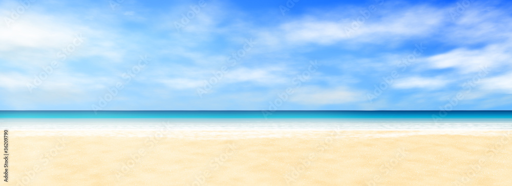 Sandstrand als Hintergrund