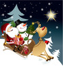Santa Claus with friends Santa Claus with friends
