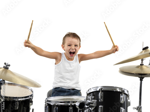 Photo: young drummer boy young drummer boy