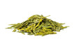 Long leaves green loose tea, isolated Long leaves green loose tea, isolated