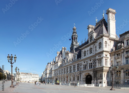Photo: Hotel de ville de Paris - France Hotel de ville de Paris - France