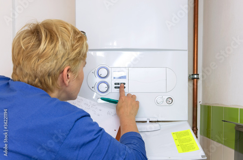 Photo: plumber gas boiler plumber gas boiler