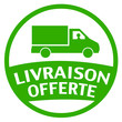 camion livraison offerte - vert
