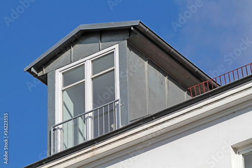 Photo: Giebelgaube auf Altbau Giebelgaube auf Altbau