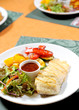 Photo: fish steak with Vegetable fish steak with Vegetable