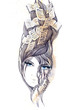 beautiful woman with music in her minds (series C)