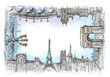 world places of interest frame world places of interest frame