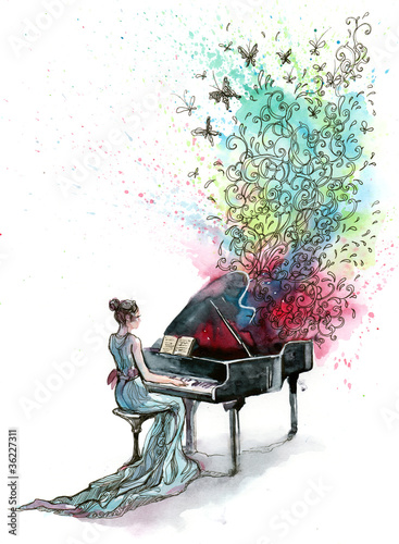 Illustration: grand piano music (series C) grand piano music (series C)