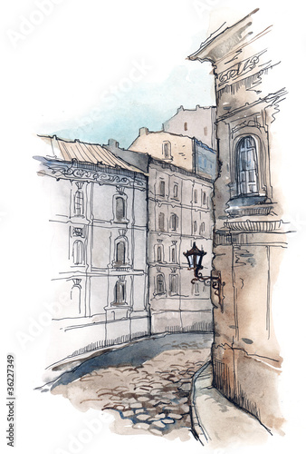 Illustration: old street old street