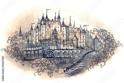 Illustration: fortress fortress
