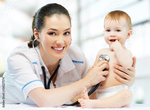 Photo: pediatrician pediatrician