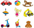Illustration: Spielzeug Spielzeug