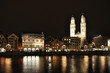Zurich at night
